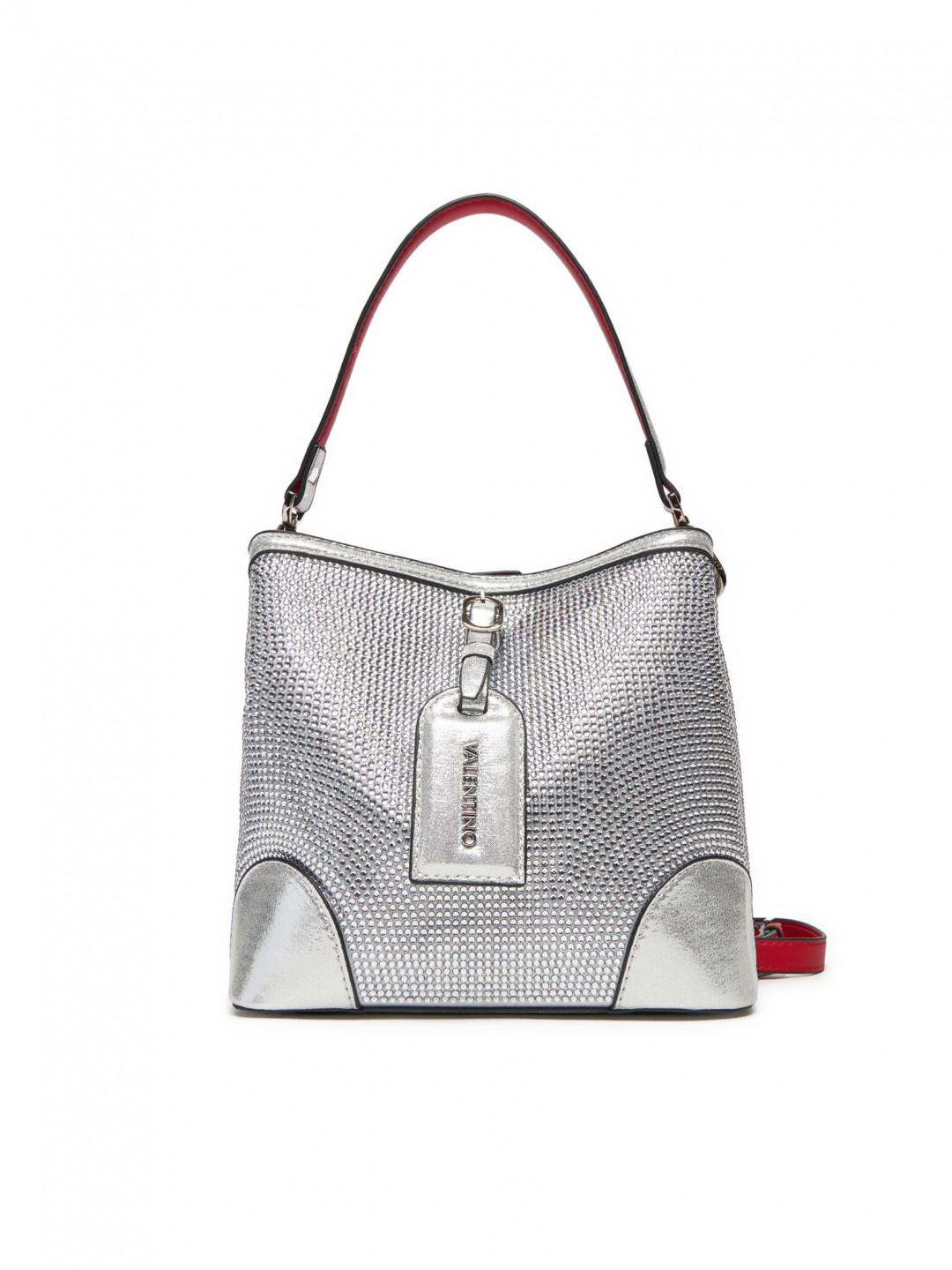 Valentino Kabelka Label VBS8GW34 Stříbrná